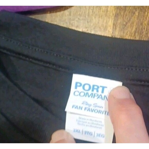 Port Company "In My Cool Uncle Era" Men's Short Sleeve T-Shirt Black Size 3XL - Picture 7 of 8